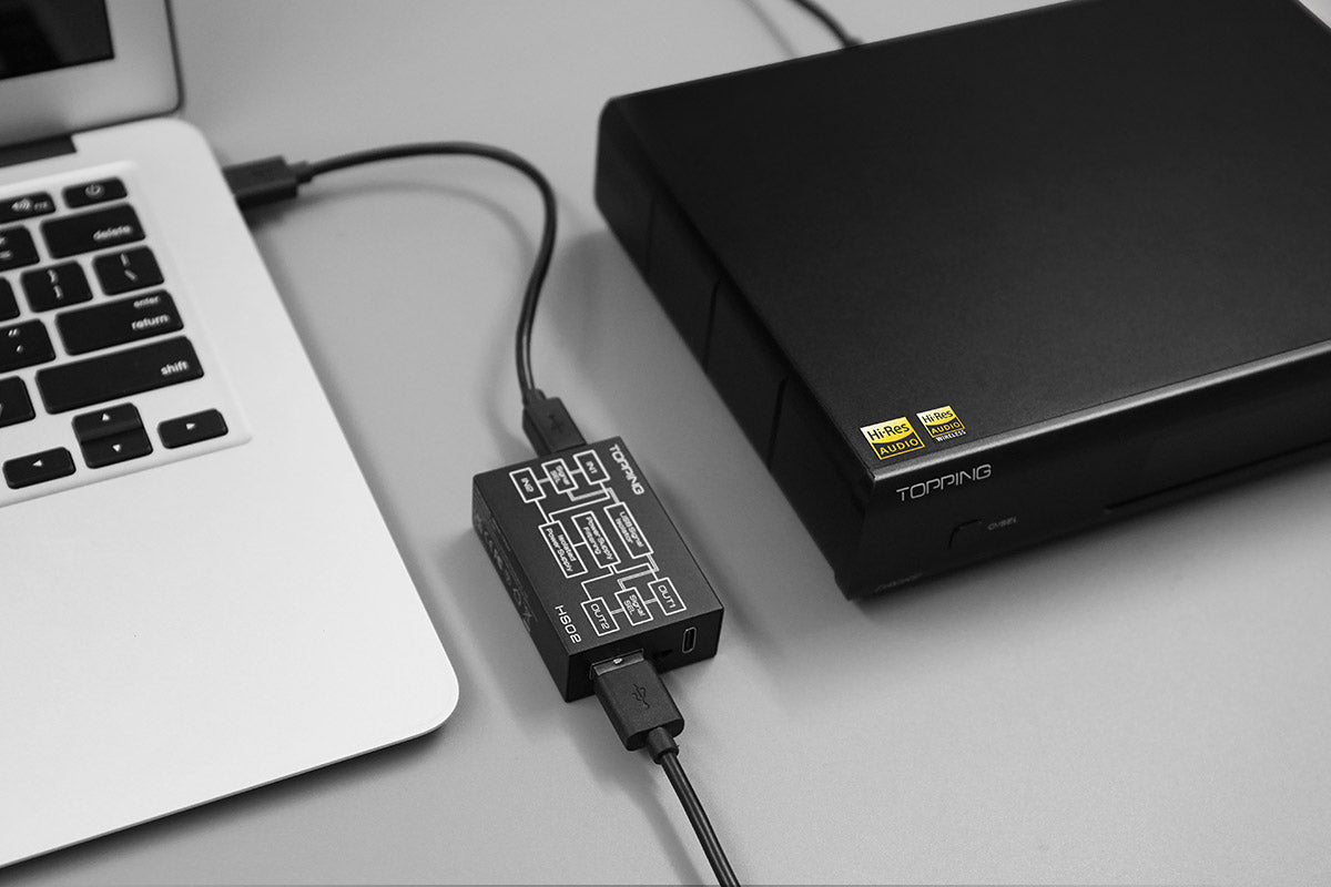 Topping HS02 USB2.0 High Performance Audio Isolator >1500KVRMS