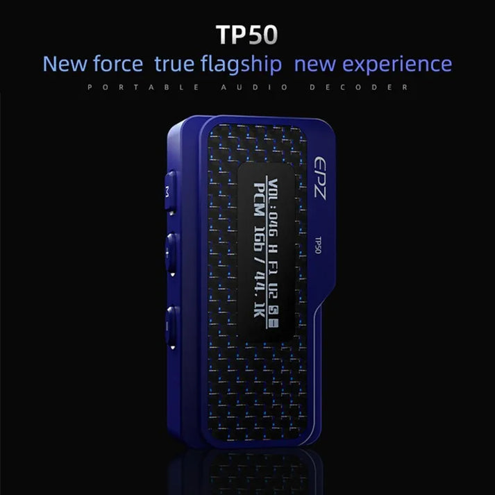 EPZ TP50 Portable Dongle DAC AMP with Dual CS43198 flagship DAC 32Bit/768KHz DSD256