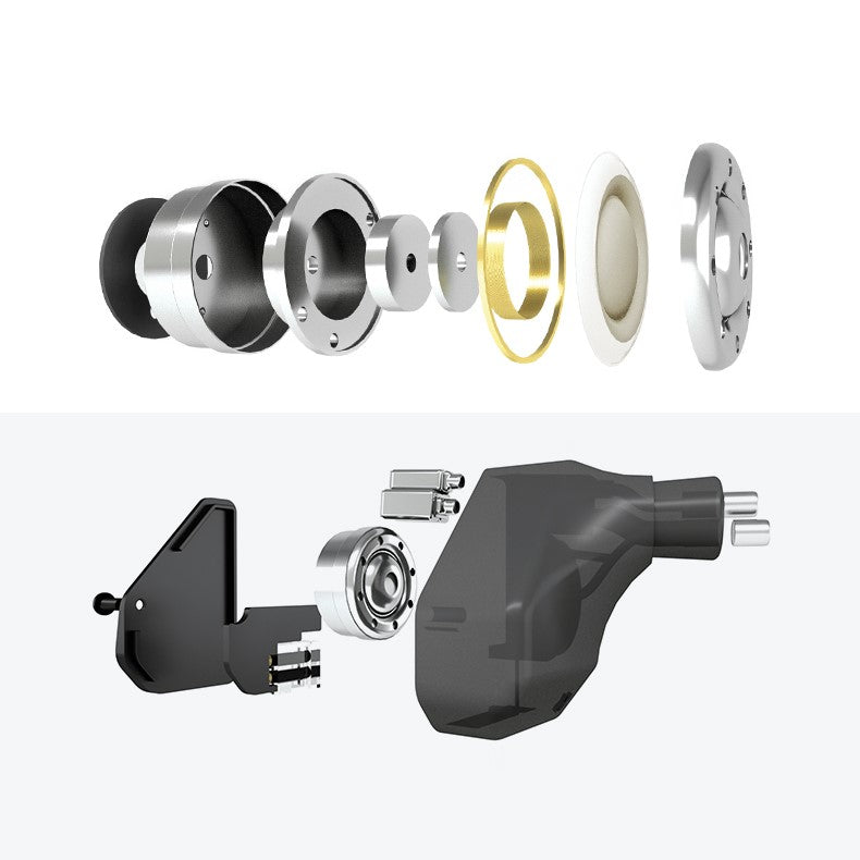 Truthear HEXA - Hybrid 1DD+3BA PU+LCP Dynamic Driver Balanced Armature In-ear monitor IEM Earphone