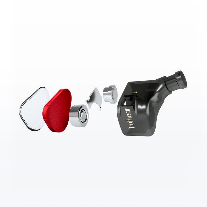 Truthear ZERO:RED / ZERO RED - Crinacle Target Collaboration (10mm+7.8mm) Dual Dynamic Driver IEM Earphone