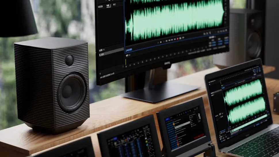 FiiO SP5 Flagship Bookshelf Active Speakers Dual 120W Independent Output
