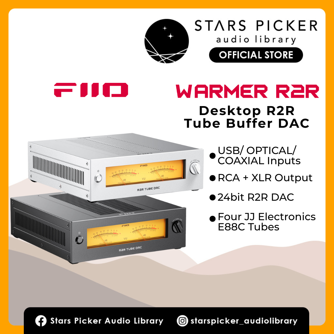 FiiO Warmer Pure 24-bit R2R DAC with Tube Buffer