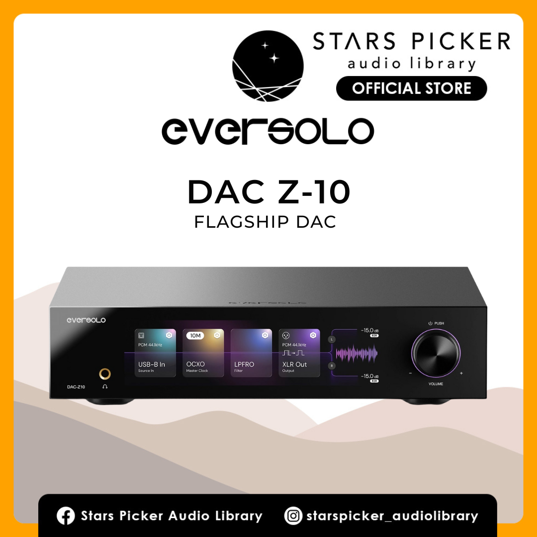 EverSolo DAC-Z10 Digital to Analog Converter Dual Mono AKM AK4191 + AK4499 DAC