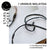 Uranus IEM-437 SPOFC Teflon - Replacement Upgrade Cable for IEM Earphone MMCX 2Pin A2DC IER