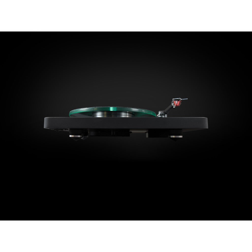 NAD C588 / C 588 - Turntable Vinyl Lp carbon fiber tonearm shaft Ortofon 2M Red cartridge Glass Plater
