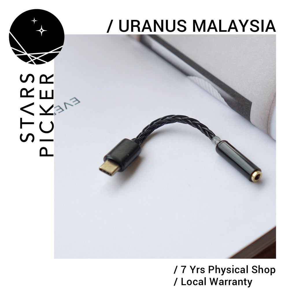 Uranus USB-8FOCC (12cm) - OTG Cable for USB Devices Micro to Micro USB / C | C to C USB Cable for DAC OTG