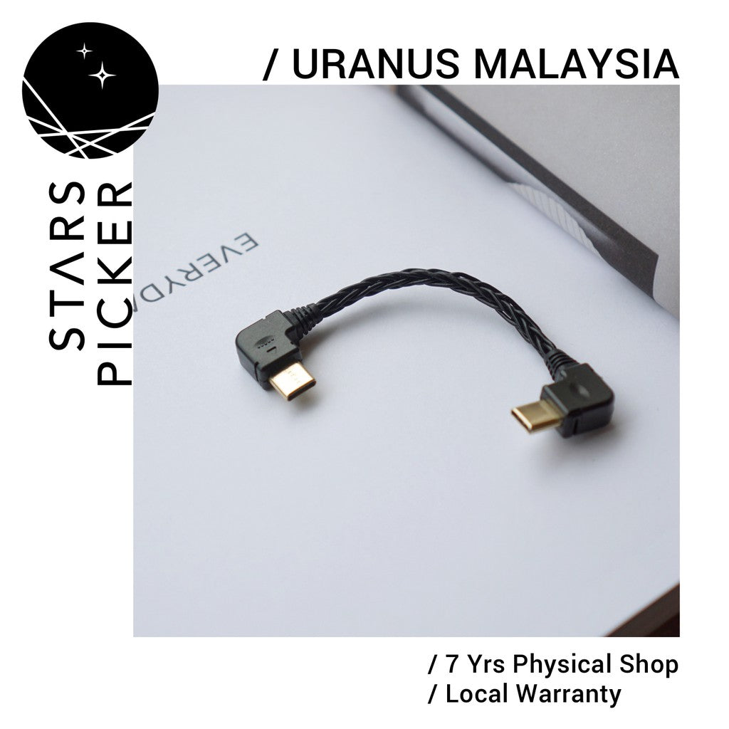 Uranus USB-8FOCC (30cm/50cm) - Furutech OCC Copper OTG Cable for USB Devices USB A / A (Female) / B / Type C / micro USB