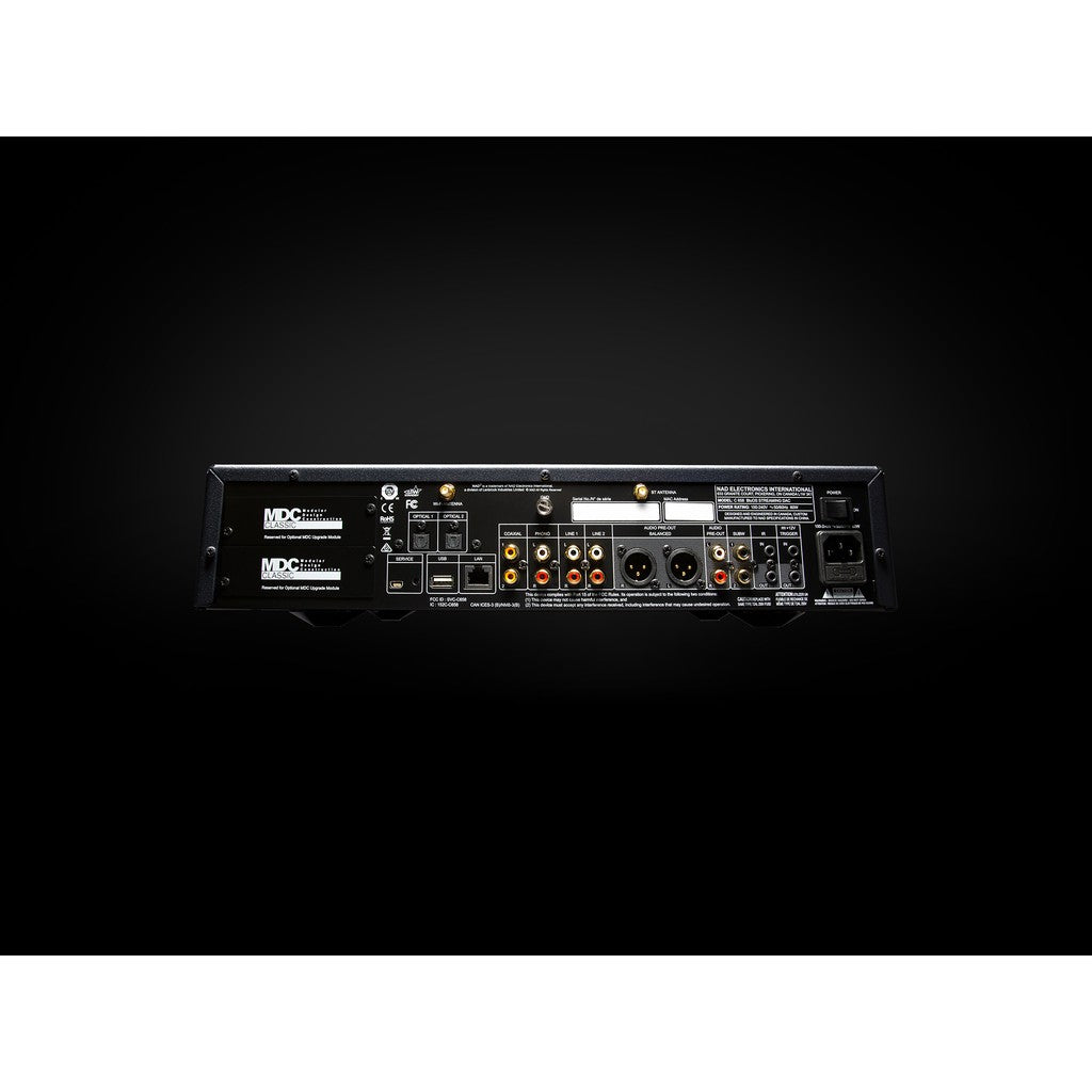 NAD C658 / C 658 - Preamplifiers BluOS Streaming DAC MDC DIRAC Live Room Correction MQA ESS Sabre 32bit