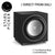 DALI SUB E-12 F - Hifi Subwoofer / Audiophile Subwoofer / Subwoofer for Hifi Systems
