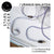 Uranus IEM-413 OCC Silver Copper Fusion (1.2m) - Replacement Upgrade Cable for IEM Earphone 26AWG per Wire