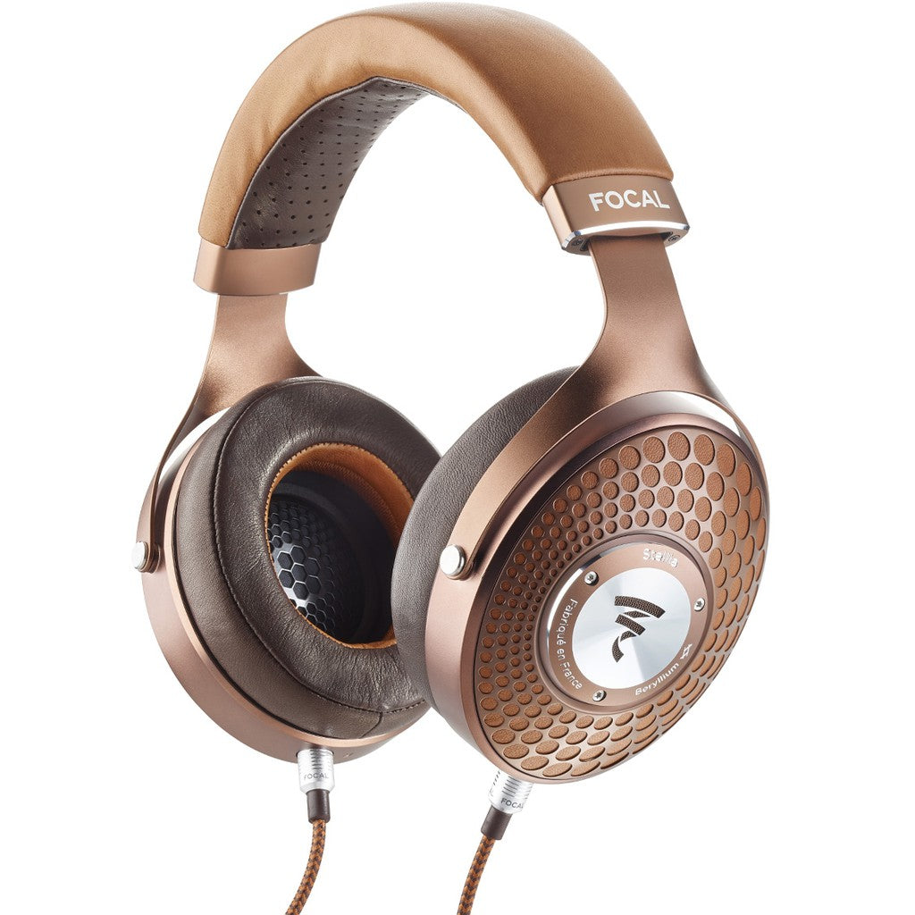 Focal STELLIA (Made in France) Hi-Fi Closed-back Headphones with M-shaped pure Beryllium Dome
