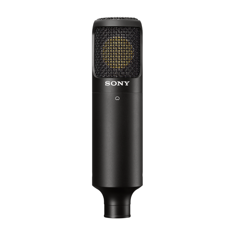 SONY C-80 Uni-directional Dual Diaphragm Condenser Microphone for Home Studio Recording