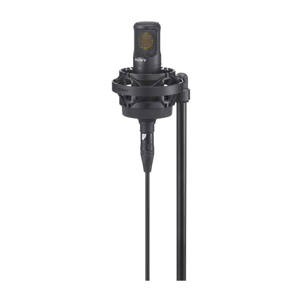 SONY C-80 Uni-directional Dual Diaphragm Condenser Microphone for Home Studio Recording