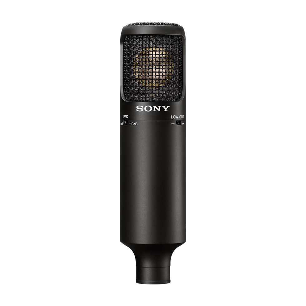 SONY C-80 Uni-directional Dual Diaphragm Condenser Microphone for Home Studio Recording