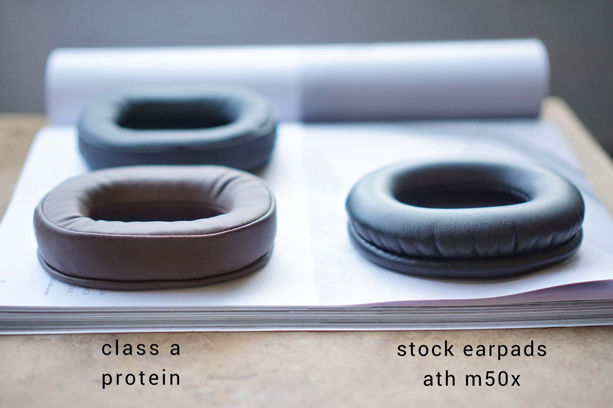 (Class A Protein) Audio Technica ATH M series / M20X / M30X / M40X / M50X / MSR7 Earpads | 3rd party Earpad