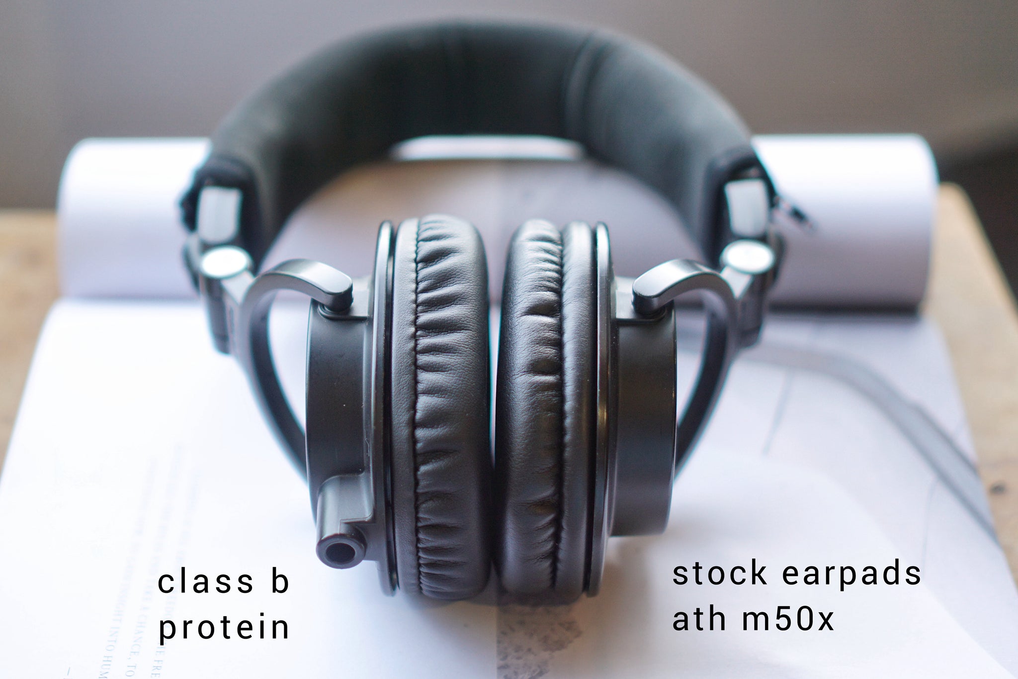 (Class B Protein) Audio Technica ATH M series / M20X / M30X / M40X / M50X / MSR7 Earpads | 3rd party Earpad
