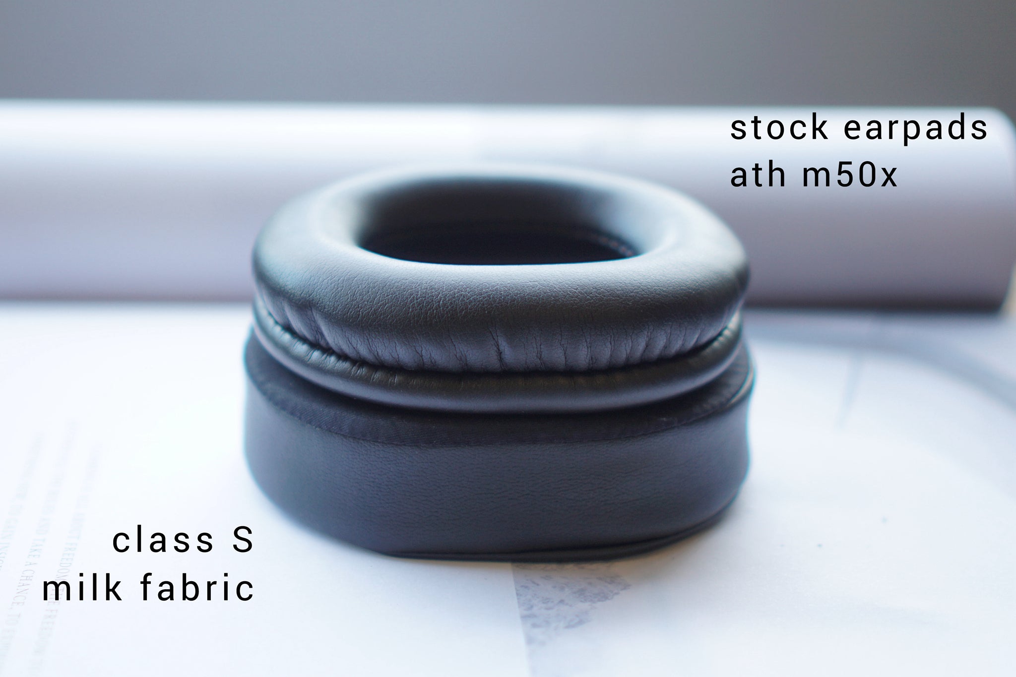 (Class S Cooling Gel) Audio Technica ATH M series / M20X / M30X / M40X / M50X / MSR7 Earpads | 3rd party Earpad