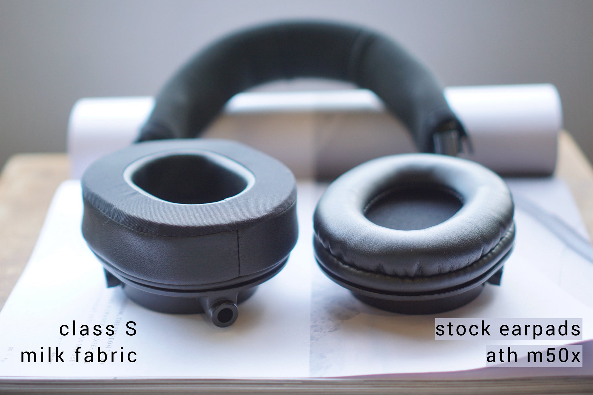 (Class S Cooling Gel) Audio Technica ATH M series / M20X / M30X / M40X / M50X / MSR7 Earpads | 3rd party Earpad