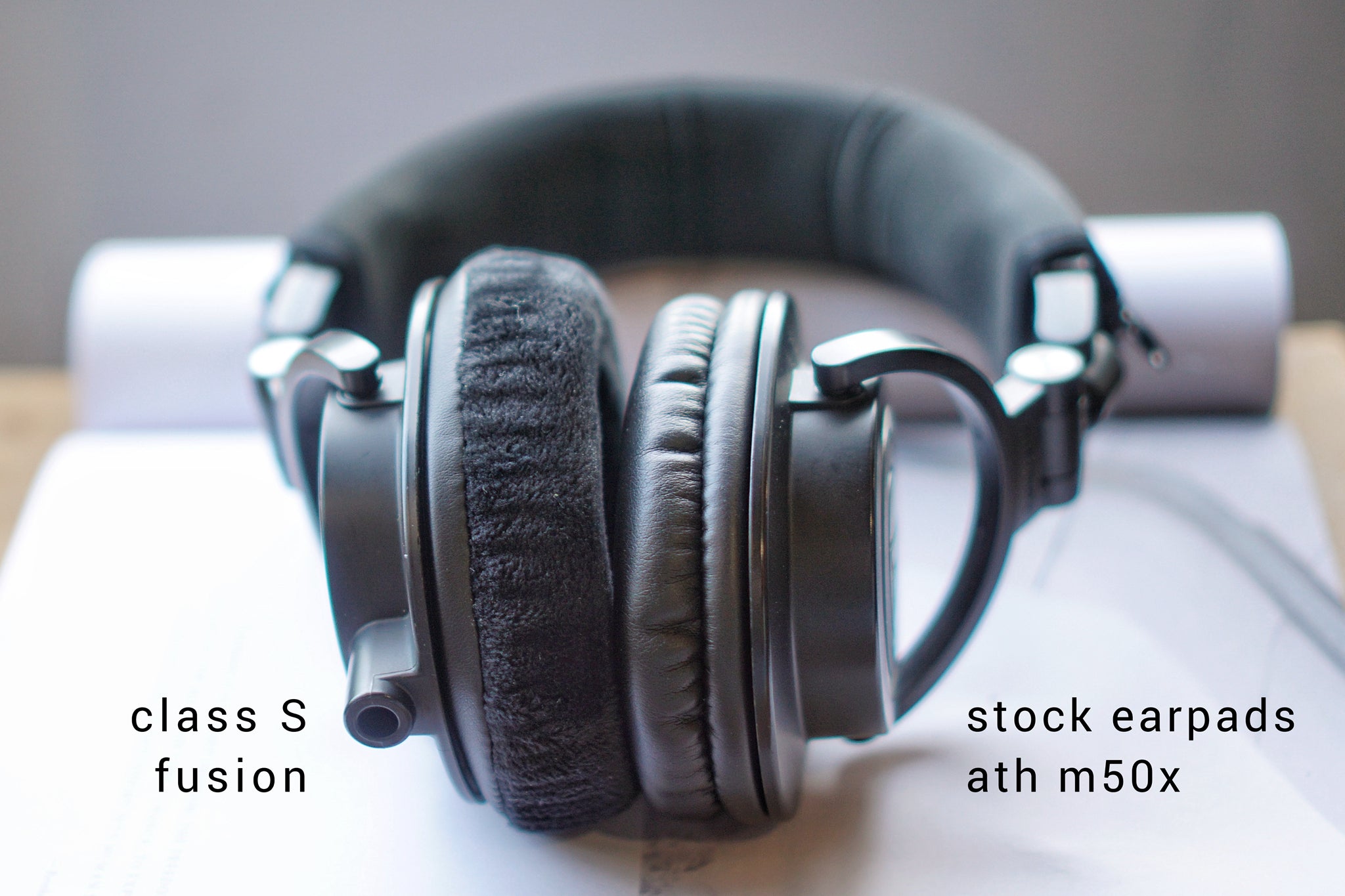 (Class S Velour) Audio Technica ATH M series / M20X / M30X / M40X / M50X / MSR7 Earpads | 3rd party Earpad