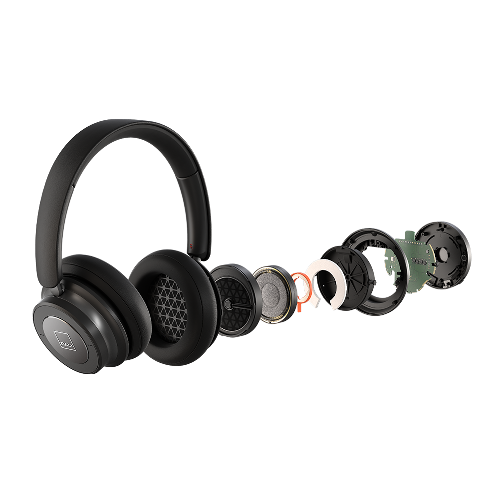 DALI IO-4 - 50mm Custom Driver Bluetooth Wireless Headphone Class Leading Battery Life