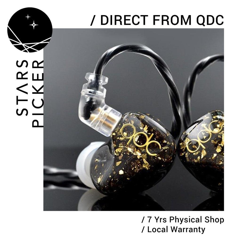 QDC Mona Lisa - IEM Earphone 2 BA Limited Edition with Inline Microphone