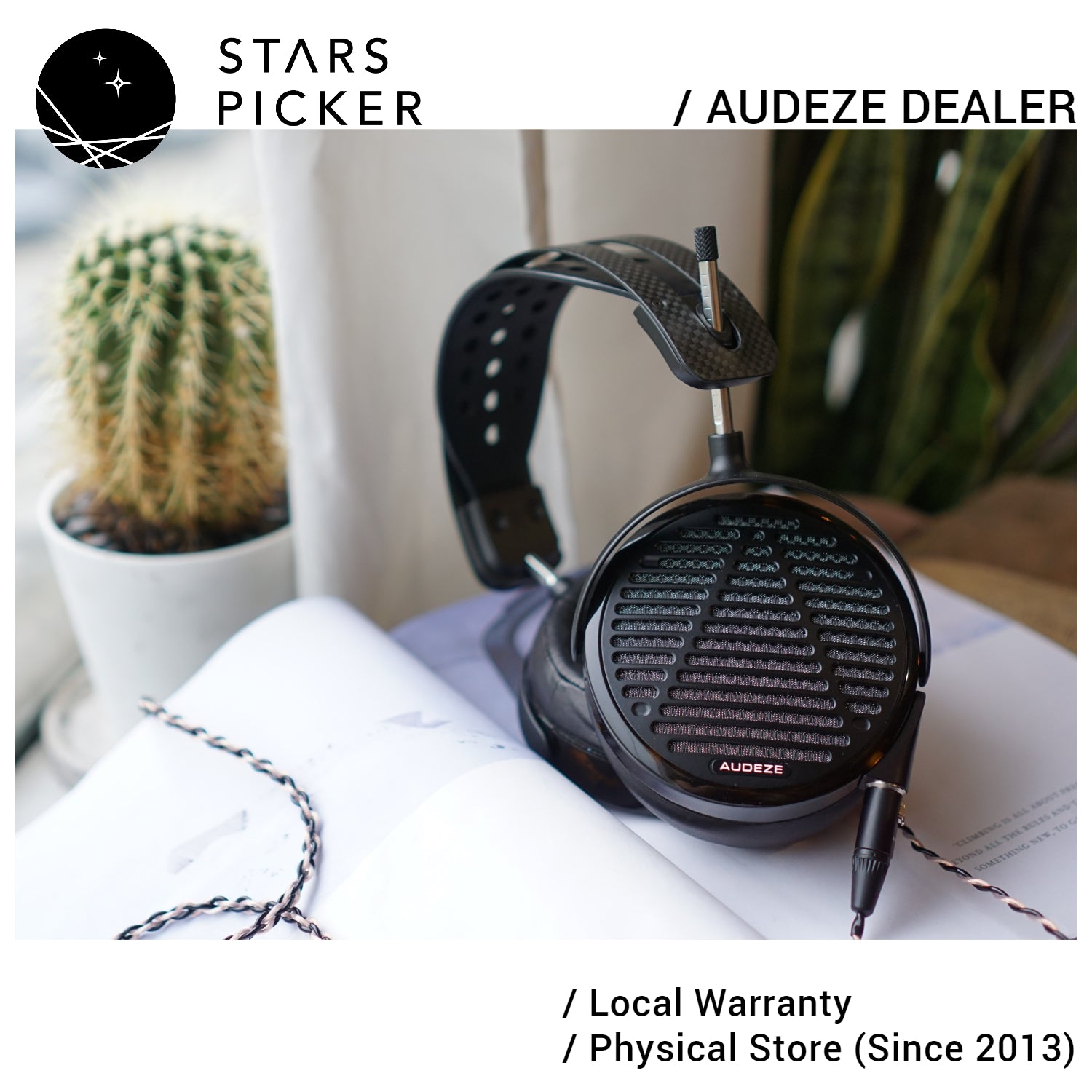 Audeze LCD-5 / LCD5 Flagship Planar Magnetic Over-Ear Headphone Fluxor Magnets Fazor Waveguides
