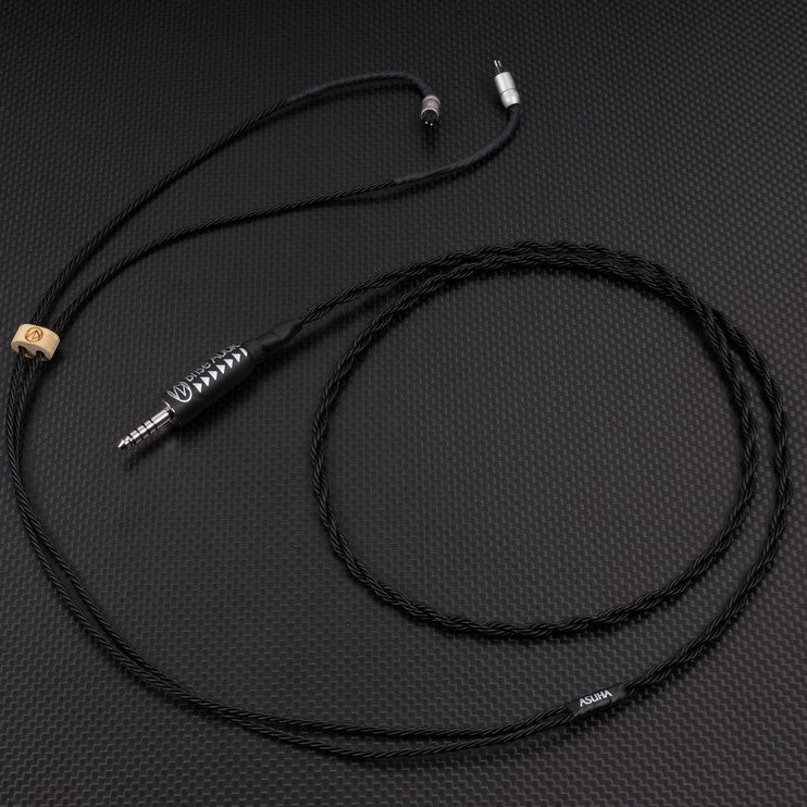 Brise Audio ASUHA-Rh2+ / Asuha Rh2+ | 8 core W-Quad Spiral High Purity Copper Earphone Recable (MADE IN JAPAN)