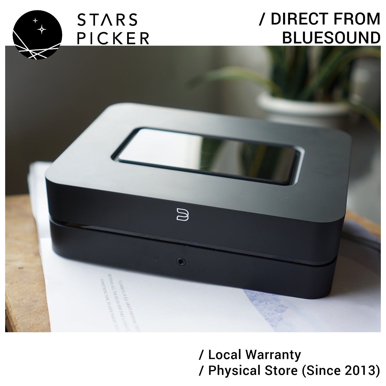 Bluesound POWERNODE 2021 - Wireless Multi-Room Music Streaming Amplifier