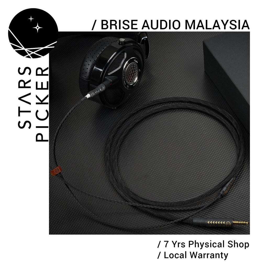 Brise Audio MIKUMARI-Ref.2+ / Mikumari Ref.2+ - Brise Audio Flagship 8-core Headphone Re-cable Upgrade