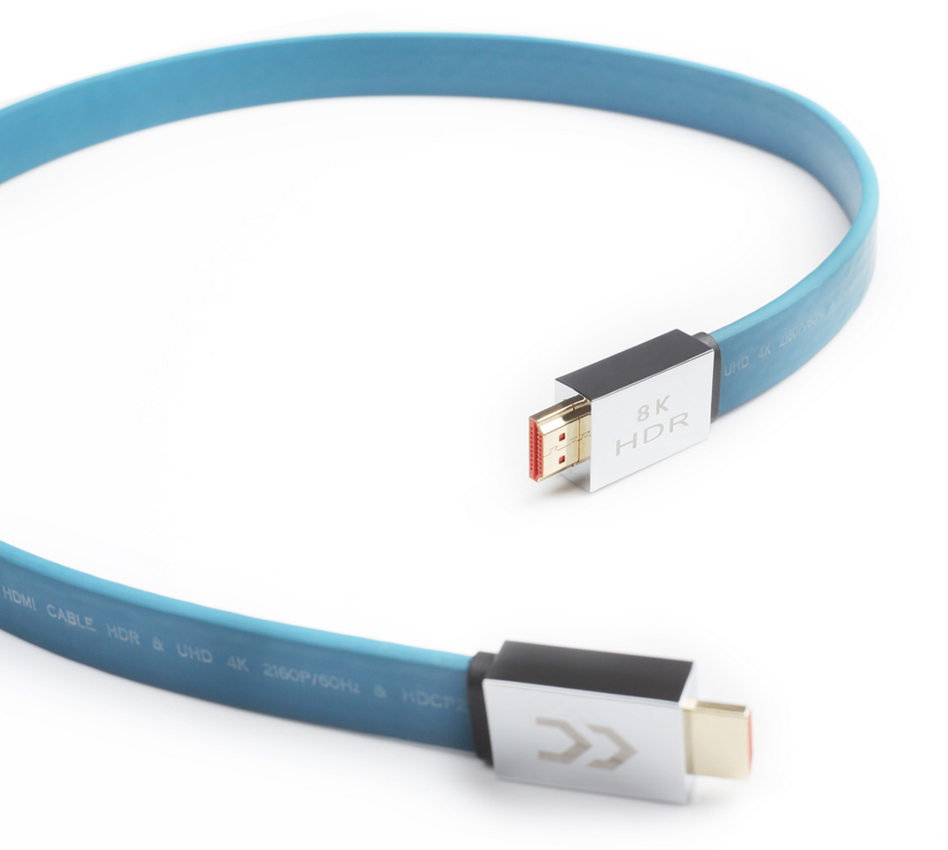Copper Colour HDMI-8K HDR 2.1 High Bandwidth HDMI cable i2s Cable for Streamer