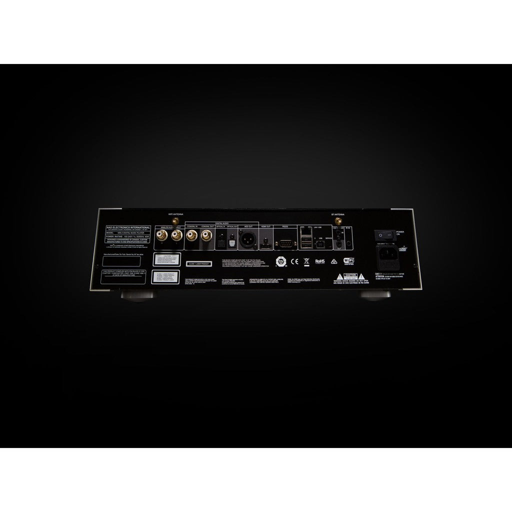 NAD M50.2 / M 50.2 - Digital Music Player BluOS?? Bluetooth?? 2TB mirrored backup CD ripping WiFi MQA