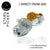 QDC GEMINI Standard / Custom - IEM Earphone Flagship 8 Balanced Armature Custom with Bass Switc
