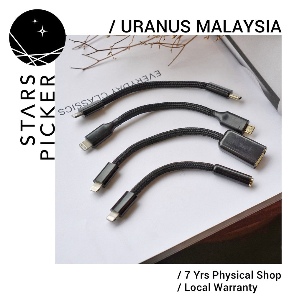 Uranus Lightning-RSOCC (12cm) - Neotech RSOCC Apple iPhone iPad iOS OTG Cable for USB Devices