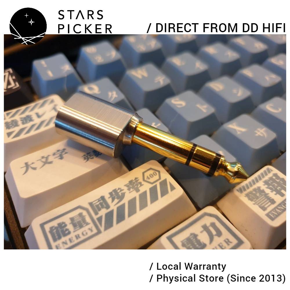 ddHifi DJ65AL DJ65B DJ65B(AL) DD HIFI 6.3mm to 3.5mm Female Adapter / 6.3mm to 4.4mm Female Adapter