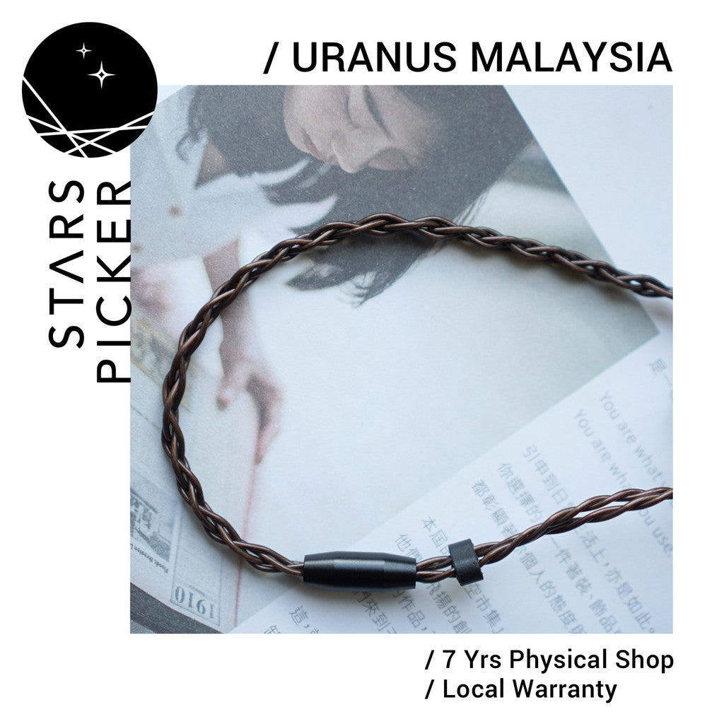 Uranus IEM-4C 7N Deep Cryo OCC Copper - IEM Earphone Replacement Cable / Upgrade Cable