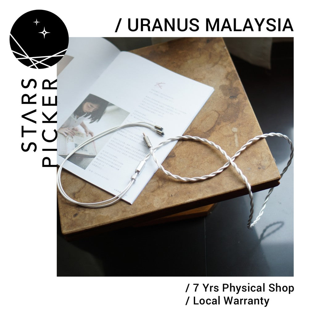 Uranus Perla IEM-2SGPC Super Fusion - IEM Earphone Replacement Upgrade Cable MMCX 2Pin A2DC IER