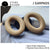 (Class B Protein+) 3rd Party Replacement Earpad for Bose QC35 / QC35ii / QC25 / QC15 / AE2 Ear pad (with foam disk)
