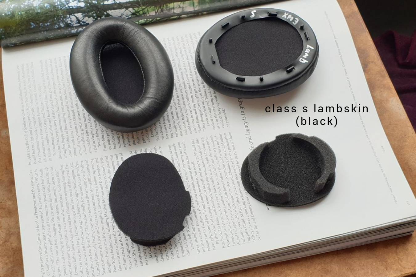 (Class S / A Lambskin) Sony WH-1000XM3 WH1000XM3 Lambskin 3rd party Aftermarket Replacement Earpad
