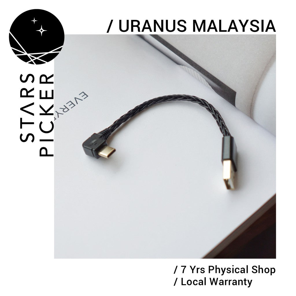 Uranus USB-8FOCC (30cm/50cm) - Furutech OCC Copper OTG Cable for USB Devices USB A / A (Female) / B / Type C / micro USB
