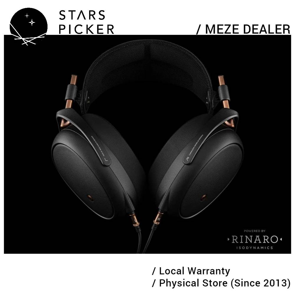 Meze LIRIC - Portable Isodynamic Hybrid Array Headphone Powered by RINARO
