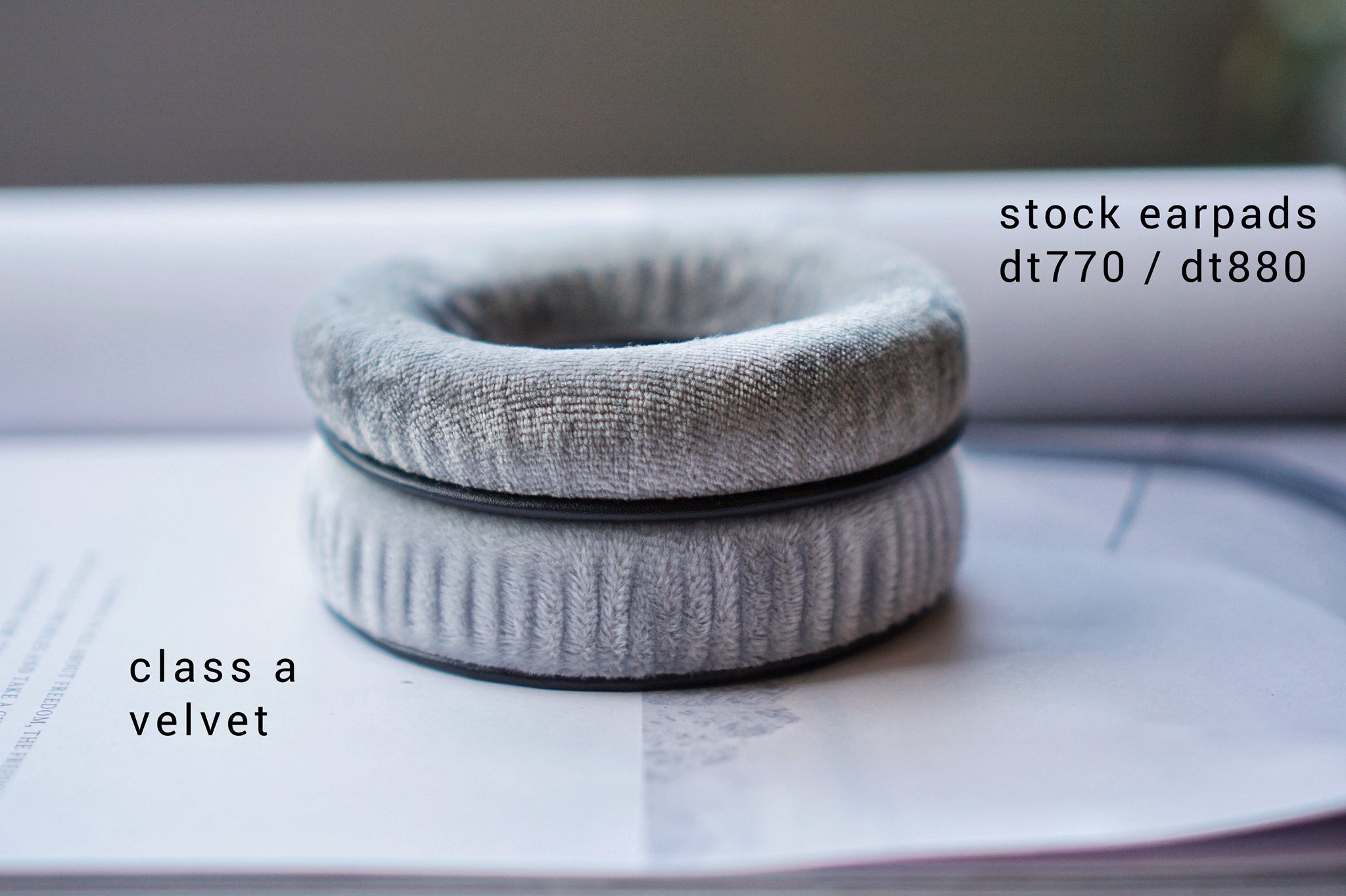 Class A Velvet : Beyerdynamic DT770 / DT880 / DT990 / MMX300 / DT1770 / DT1990 / Amiron / T5 / T1