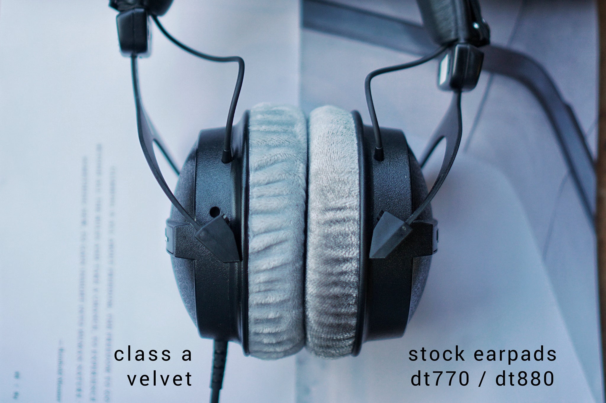 Class A Velvet : Beyerdynamic DT770 / DT880 / DT990 / MMX300 / DT1770 / DT1990 / Amiron / T5 / T1