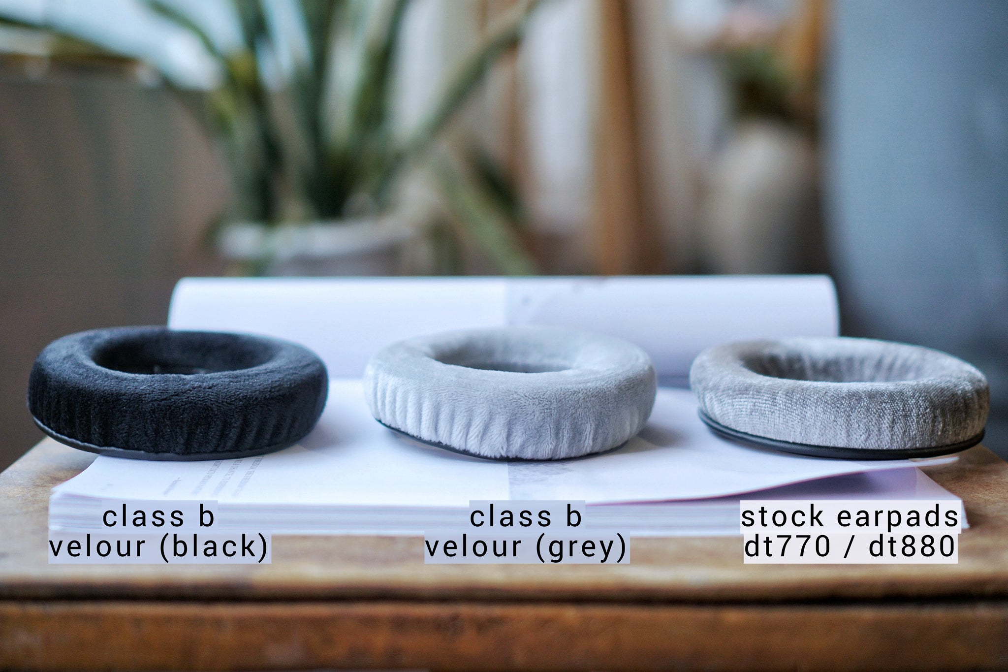 Class B Velour : Beyerdynamic DT770 / DT880 / DT990 / MMX300 / DT1770 / DT1990 / Amiron / T5 / T1