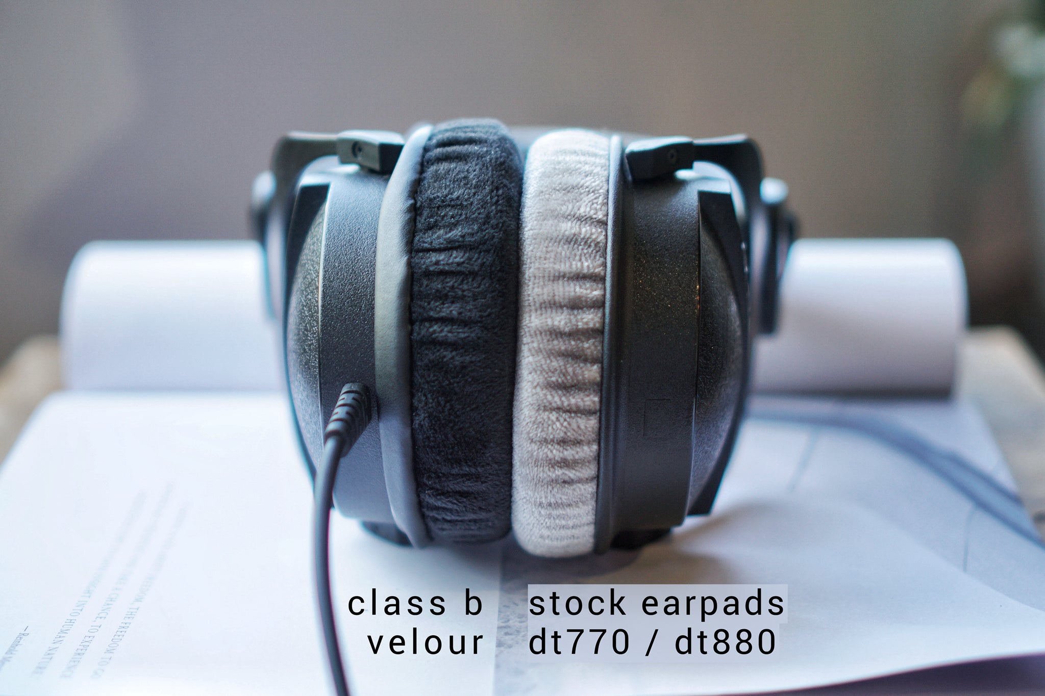 Class B Velour : Beyerdynamic DT770 / DT880 / DT990 / MMX300 / DT1770 / DT1990 / Amiron / T5 / T1