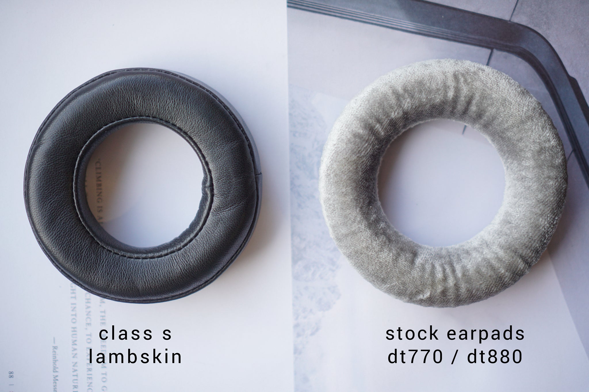 Class S Lambskin : Beyerdynamic DT770 / DT880 / DT990 / MMX300 / DT1770 / DT1990 / Amiron / T5 / T1