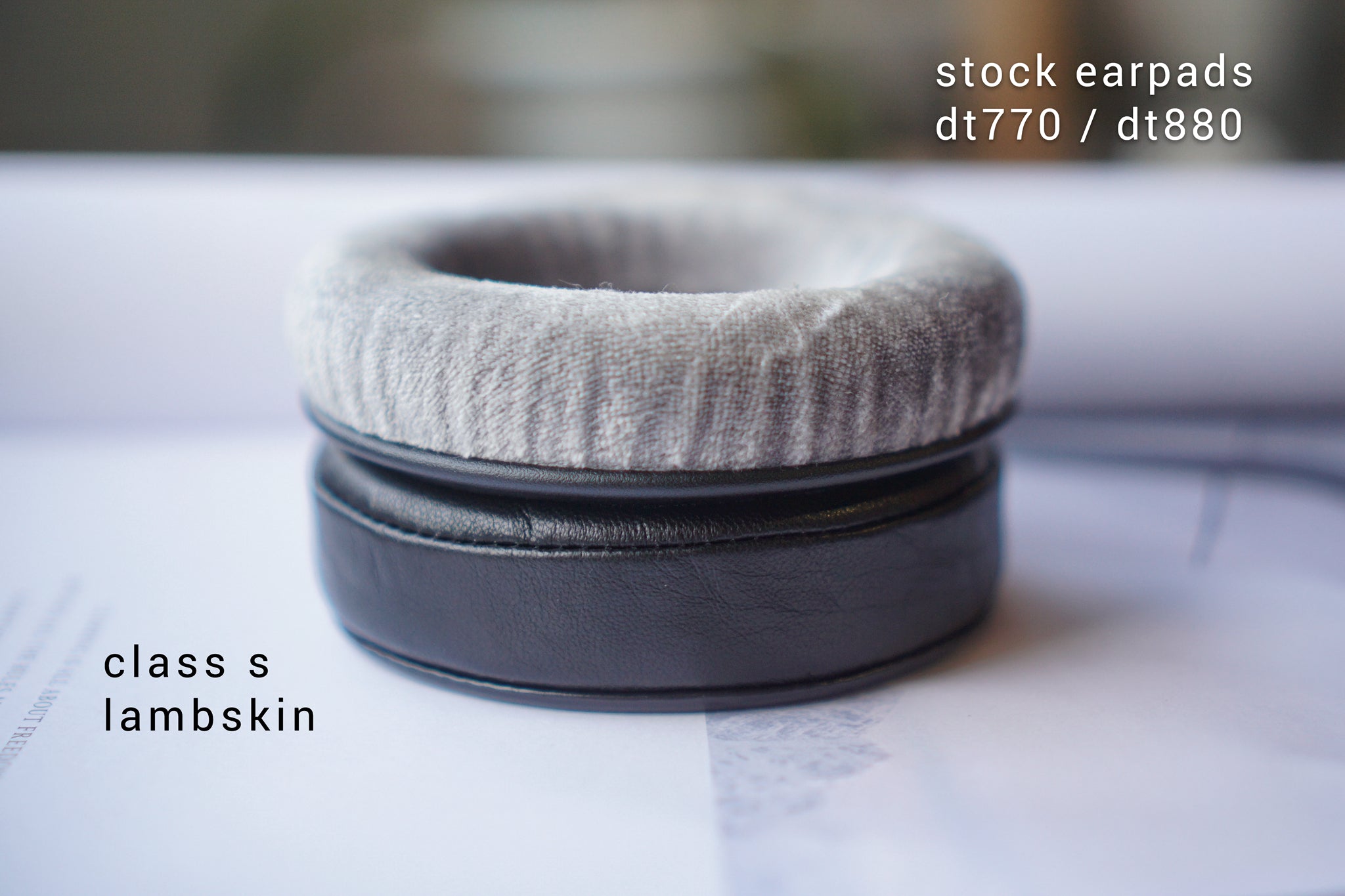 Class S Lambskin : Beyerdynamic DT770 / DT880 / DT990 / MMX300 / DT1770 / DT1990 / Amiron / T5 / T1