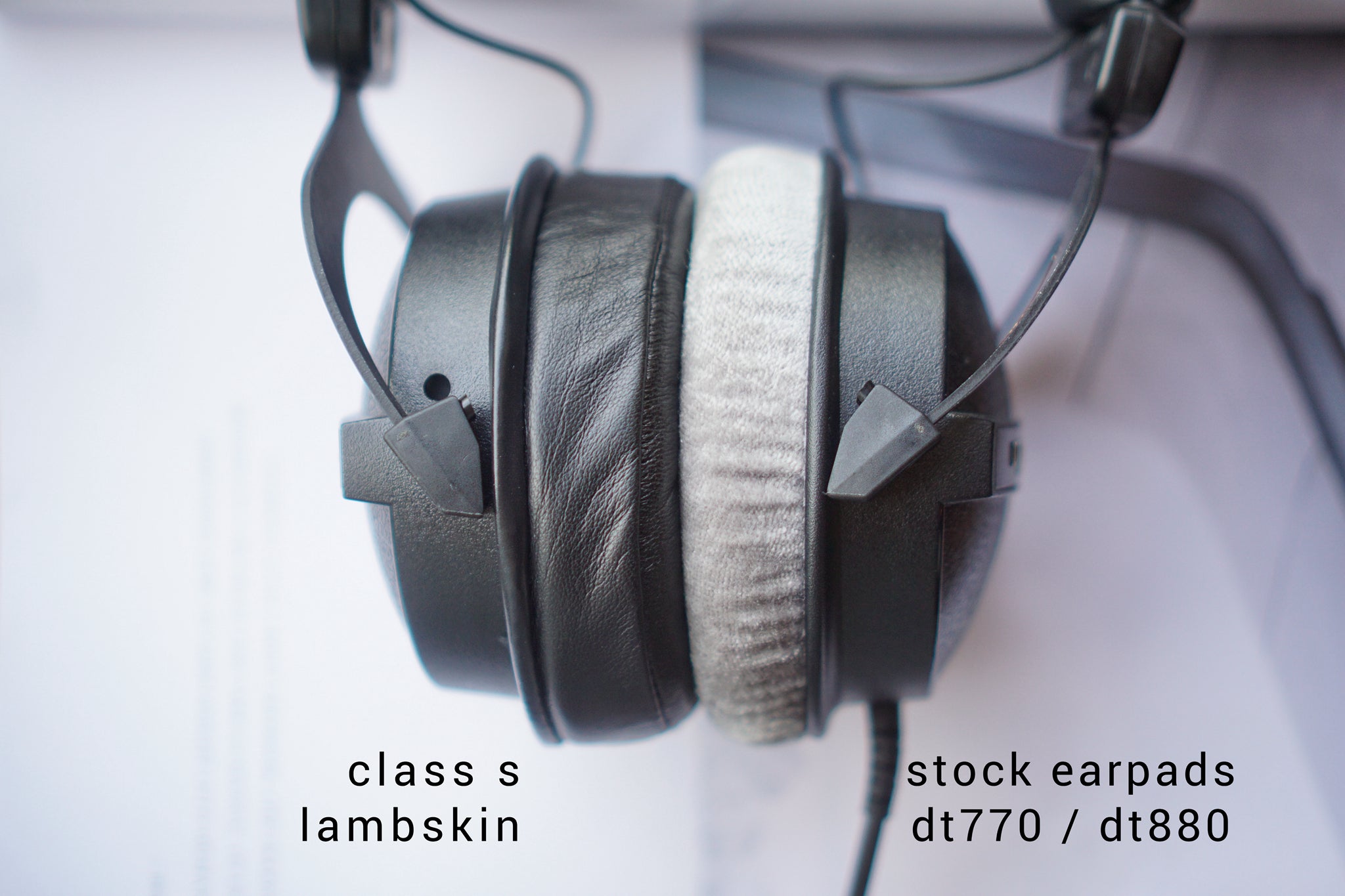 Class S Lambskin : Beyerdynamic DT770 / DT880 / DT990 / MMX300 / DT1770 / DT1990 / Amiron / T5 / T1