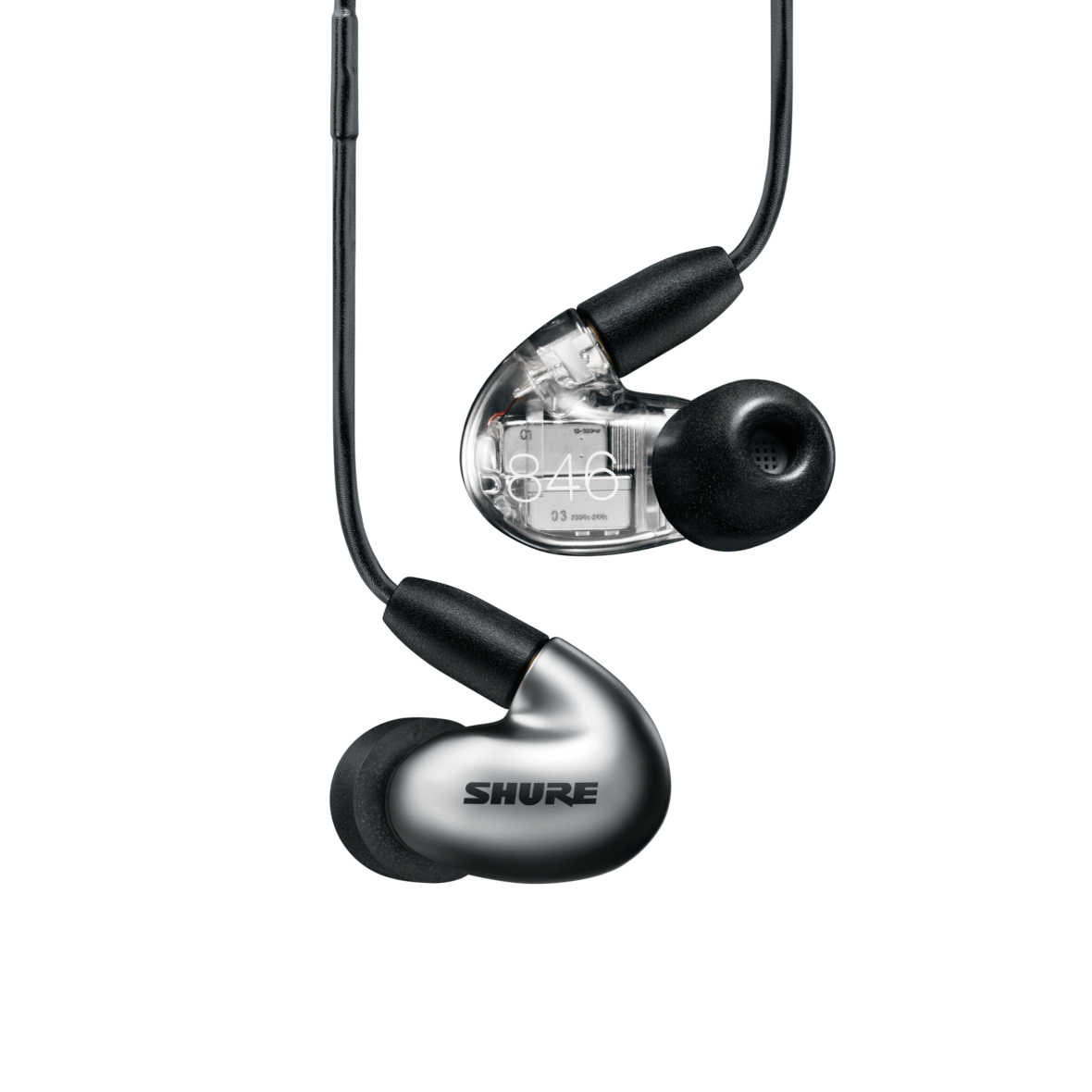 Shure SE846 Gen2 - Hi-Res 4 Drivers Professional Sound Isolating IEM Earphones