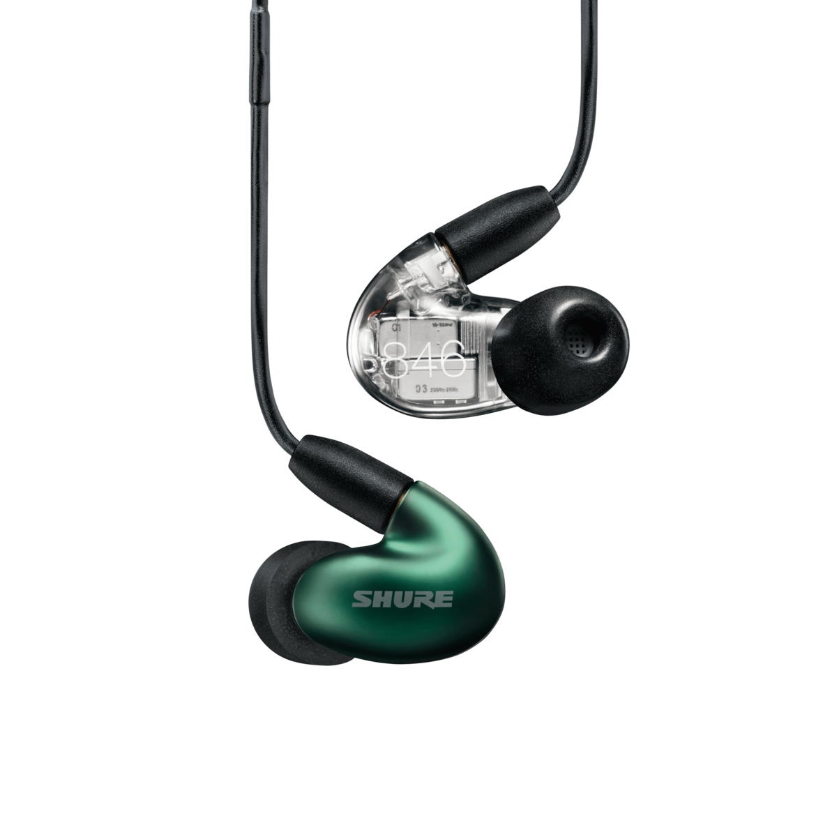 Shure SE846 Gen2 - Hi-Res 4 Drivers Professional Sound Isolating IEM Earphones