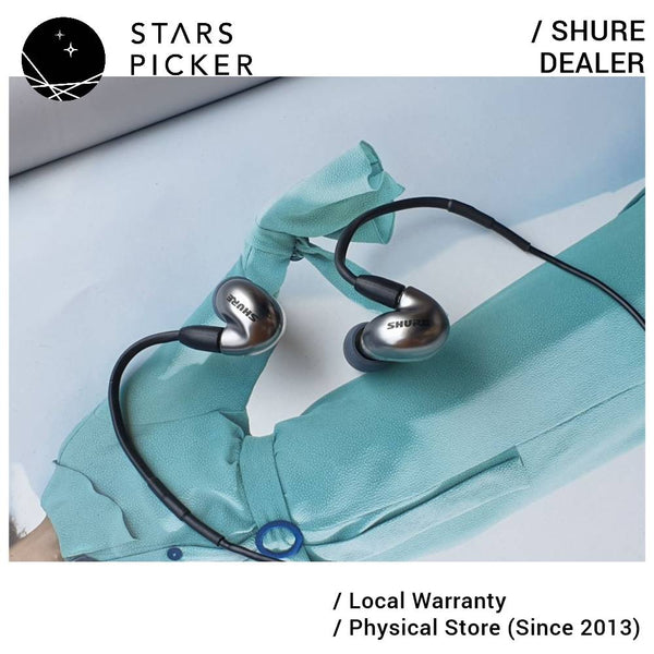 Shure SE846 Gen2 - Hi-Res 4 Drivers Professional Sound Isolating IEM E